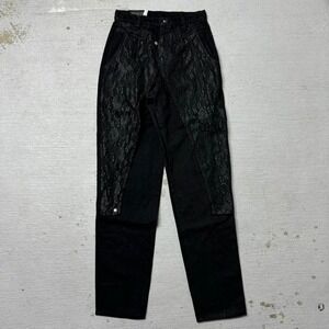 Vintage Panhandle Slim Laced Front Jeans Size 9/10 Measured 27 x 34.5